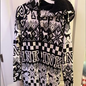 Pink footsie pajamas